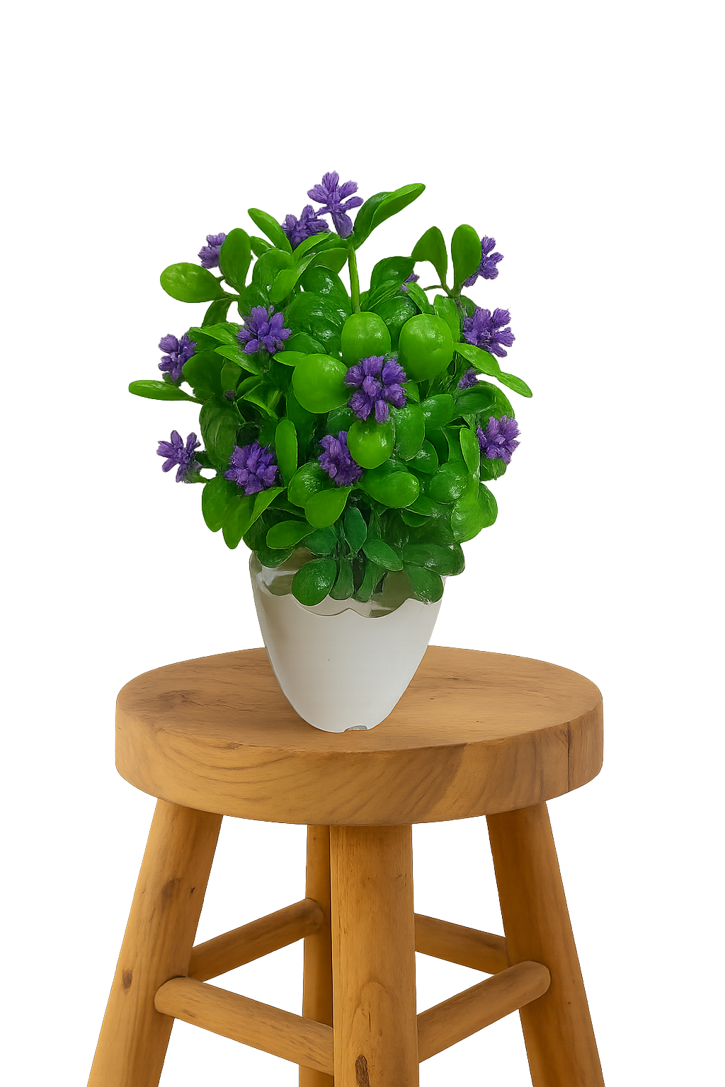 Artificial Flower with Pots set of 1.