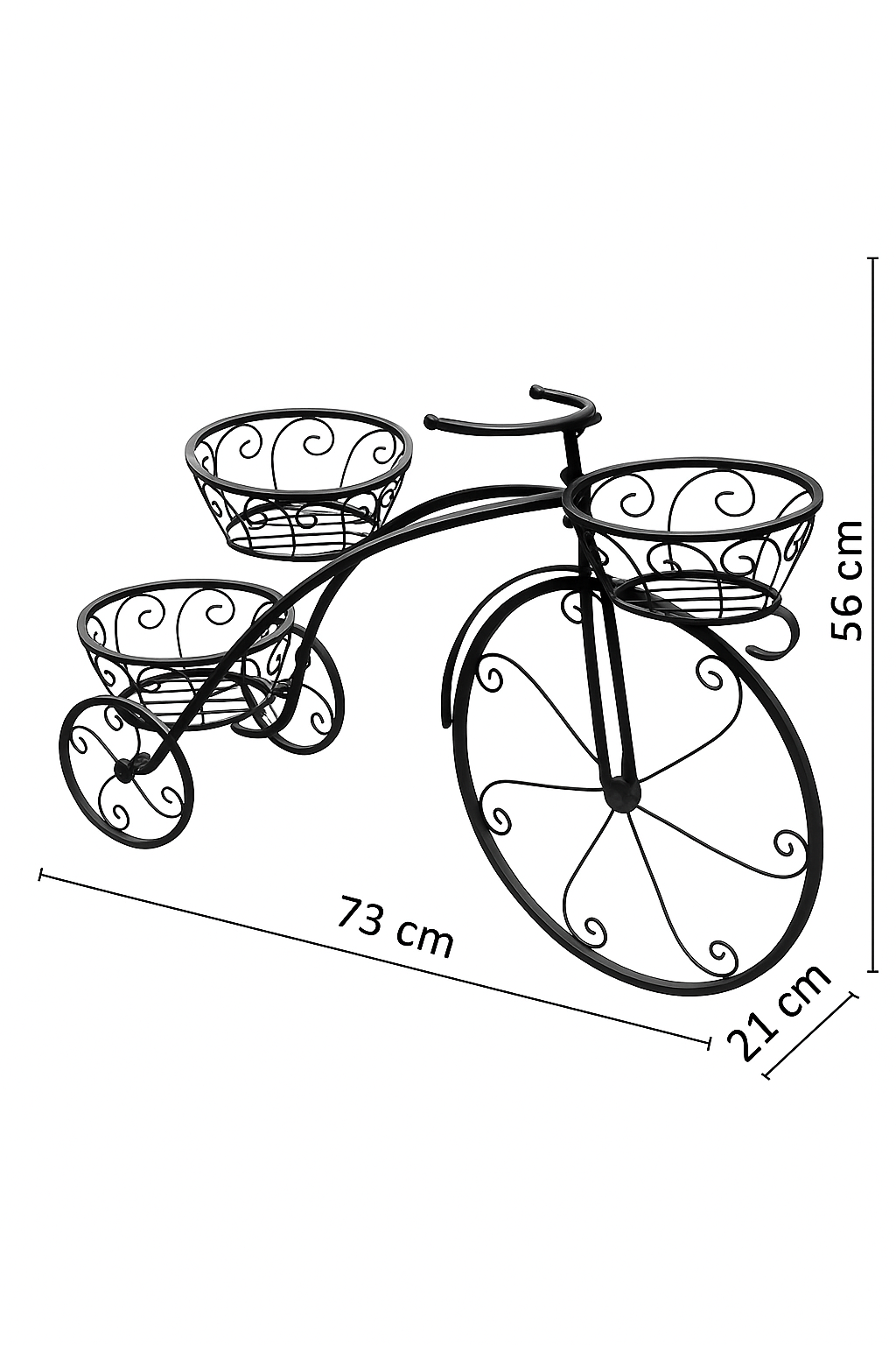Indoor and outdoor Metal stand.