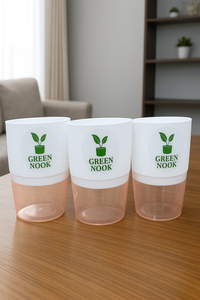 Self Watering Pot for indoor plants -Terry type-Pack of 3.