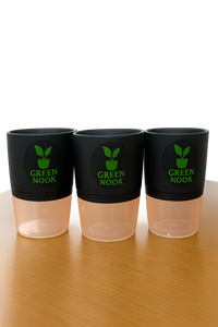 Self Watering Pot for indoor plants -Terry type-Pack of 3.