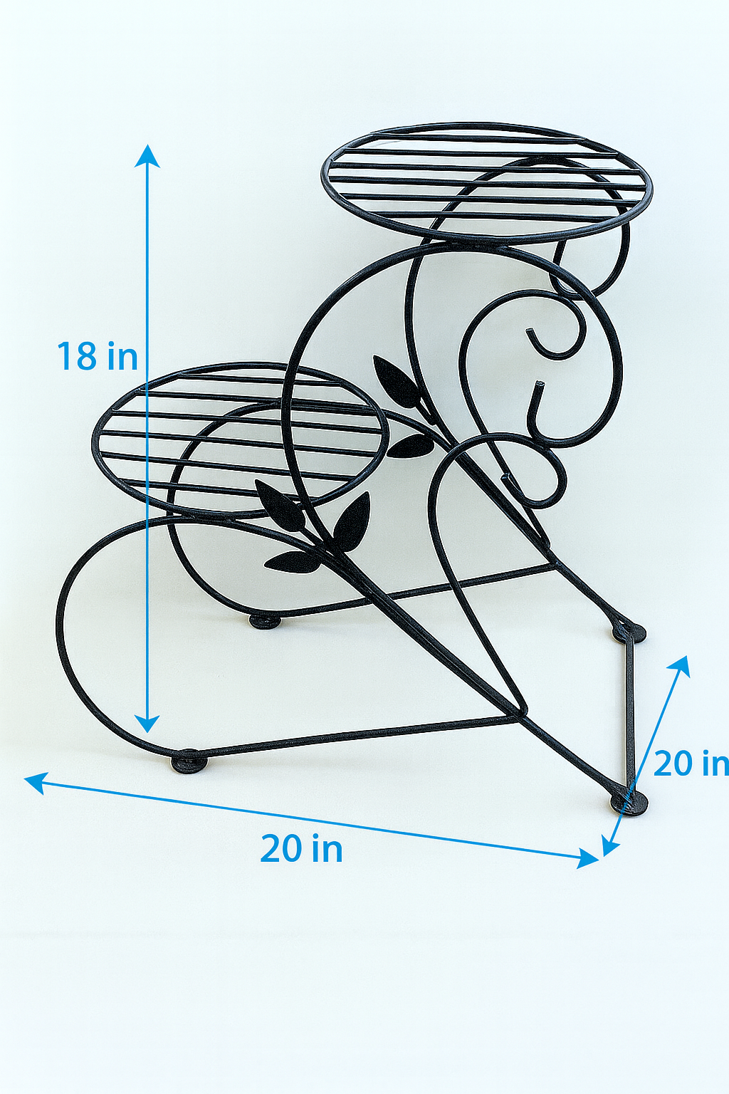 Indoor and outdoor Metal stand.