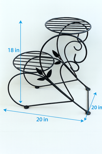 Indoor and outdoor Metal stand.