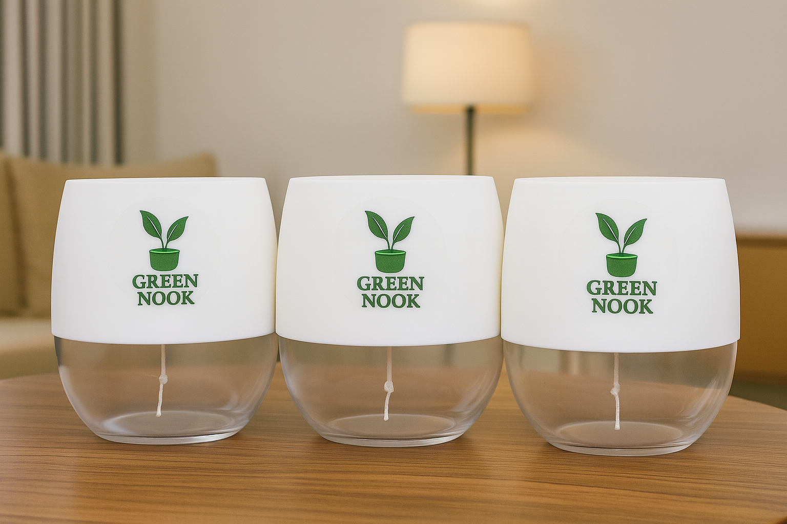 Self Watering Pot for indoor plants -Genny type-Pack of 3.