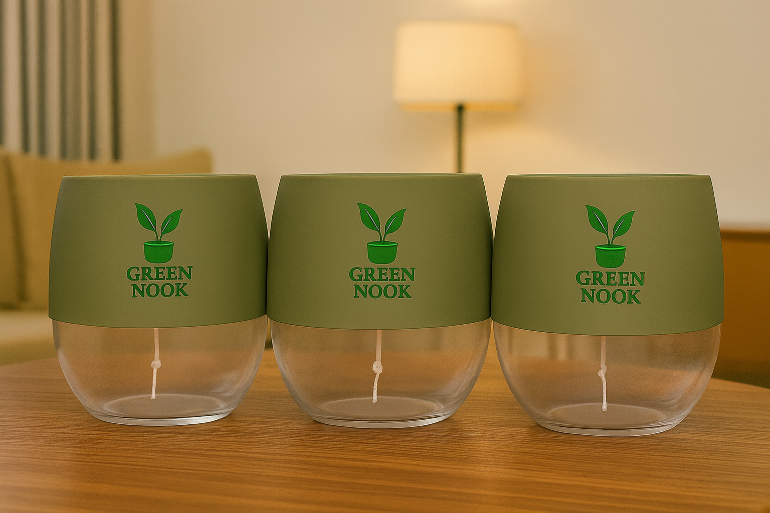 Self Watering Pot for indoor plants -Genny type-Pack of 3.