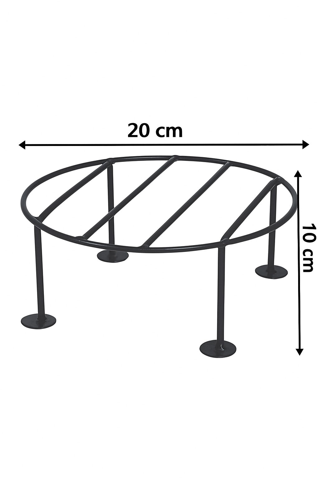 Indoor and outdoor Metal stand.